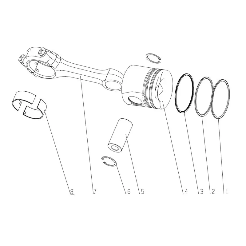 Wholesale Genuine YC6A260-30(A64LA) Engine Parts - Cylinder Block, Piston, Crankshaft Damper Manufacturer, Factory