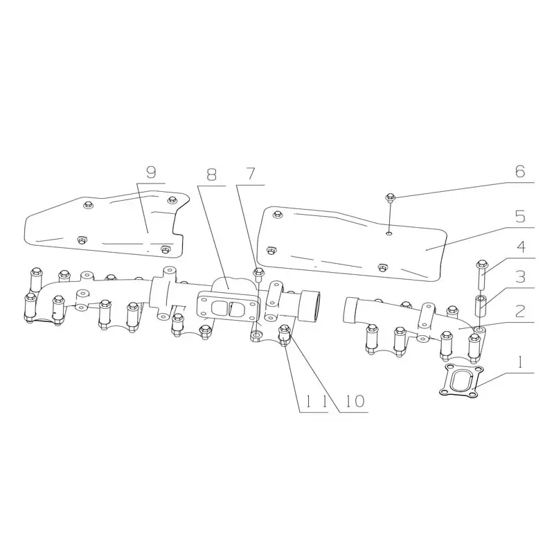 Wholesale Genuine YC6A260-30(A64LA) Engine Parts - Camshaft, Valve Train, Intake/Exhaust Manifold Manufacturer, Factory