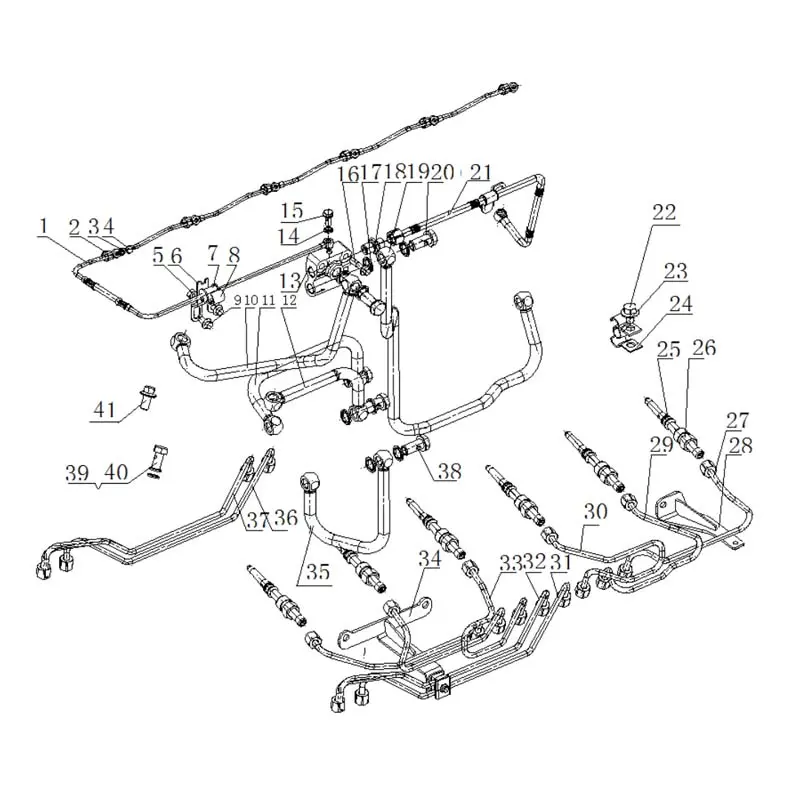 China Genuine YC6MK380-30(ME3QA-T1) Engine Parts - Injection Pump, Injector, Turbocharger, Fuel Lines Manufacturer, Supplier