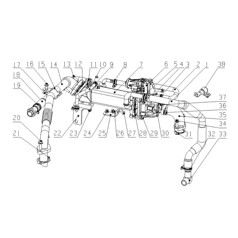 Wholesale Genuine YC4S140-48(S56D1) Engine Parts - Turbocharger, EGR, Thermostat, Water Pump Supplier, Factory