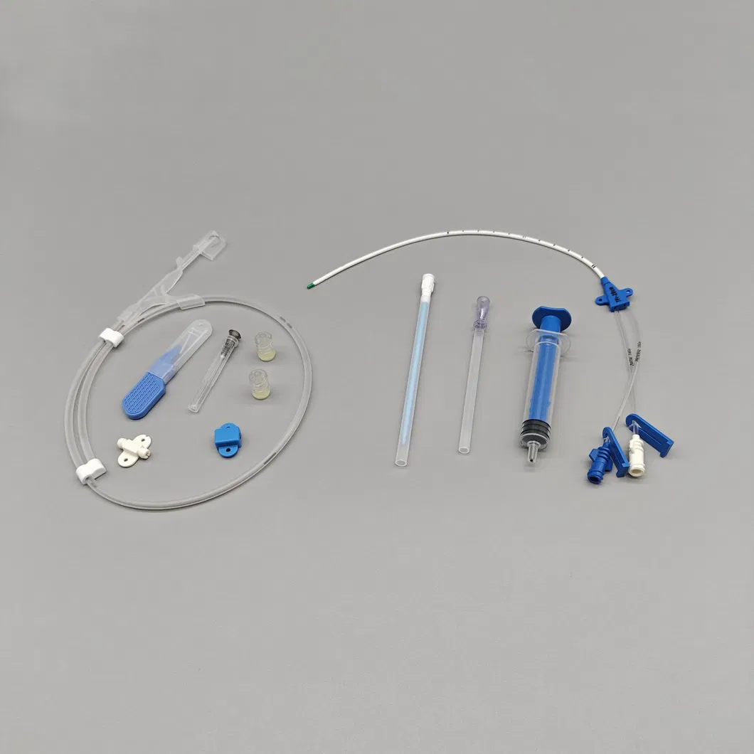 Kit de catéter de doble lumen