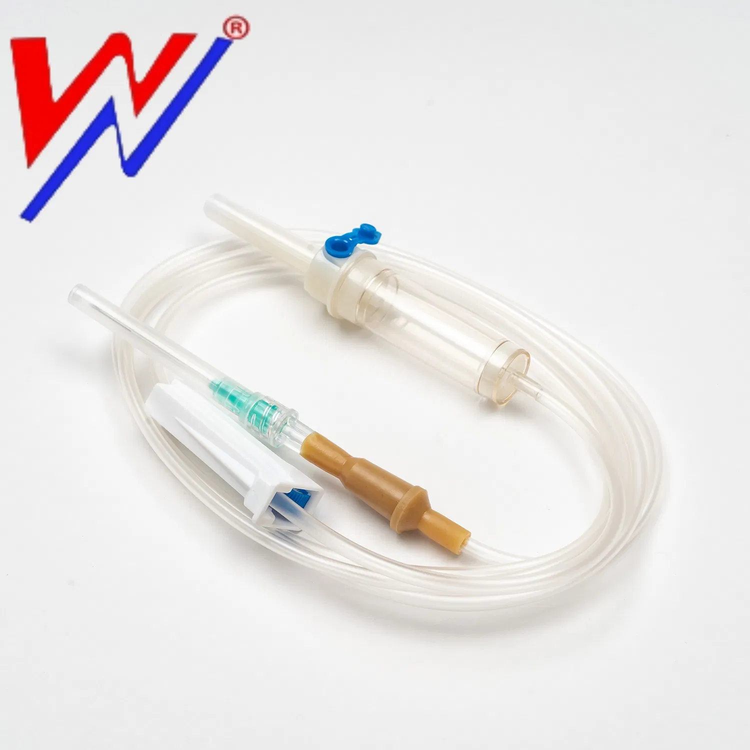 Juego de Infusión Desechable 20drops/Ml con Aguja