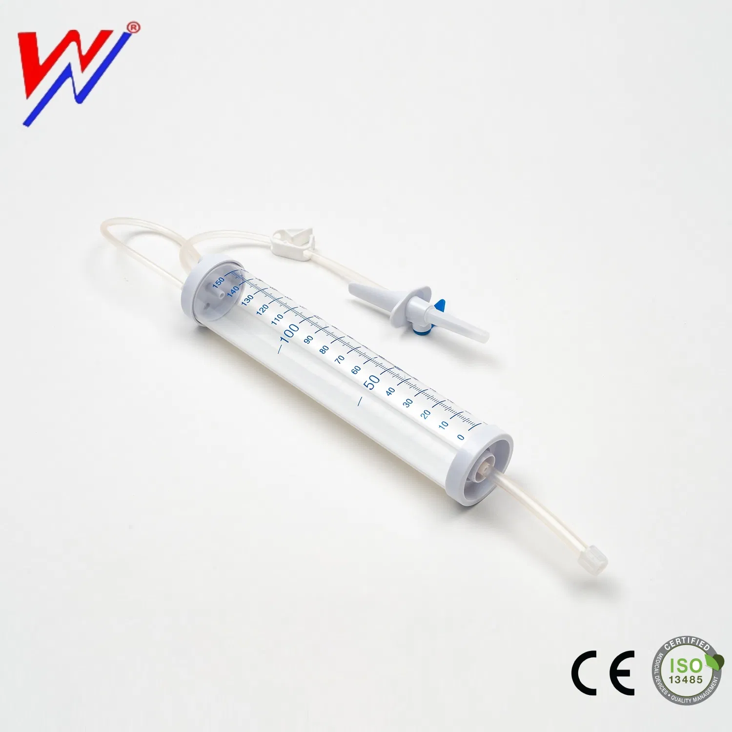 Set de Infusión IV Desechable de Bureta de Alta Calidad con 100/150cc Intravenoso Estéril para Uso Único 60 Gotas