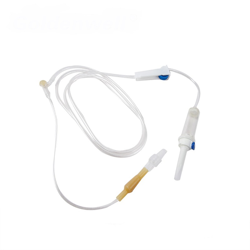 Conjunto de infusión microgotas OEM CE desechable