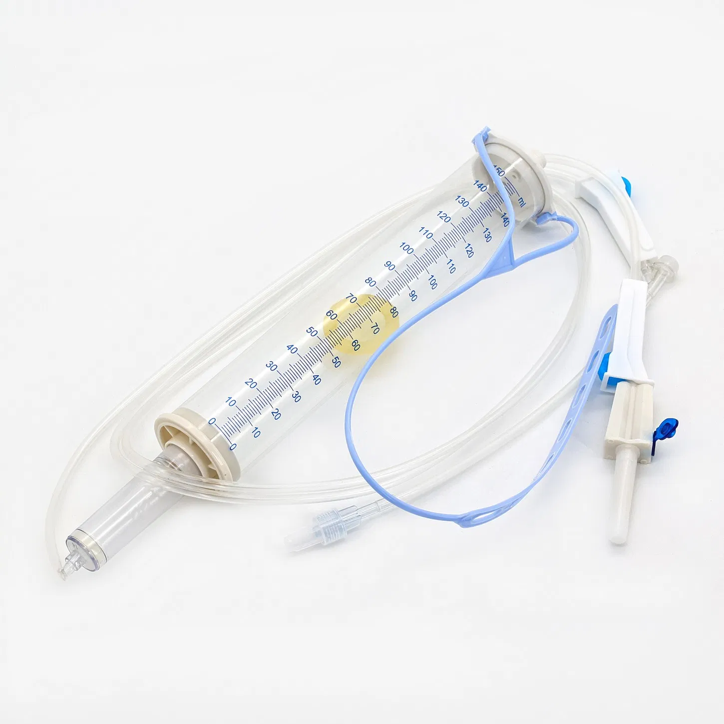 Conjunto de infusión IV Burette desechable estéril Luer Slip Luer Lock 100ml/150ml con puerto de inyección Y