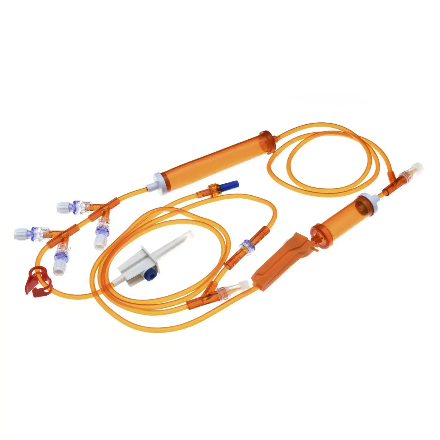 Conjunto de IV resistente a la luz personalizado para dispositivos médicos ISO y CE