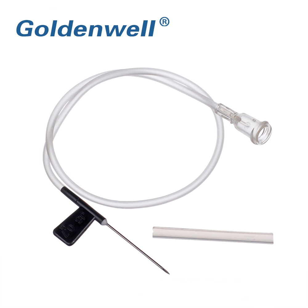 Set de Vena Escalpelo Desechable de Seguridad para Infusión 27g