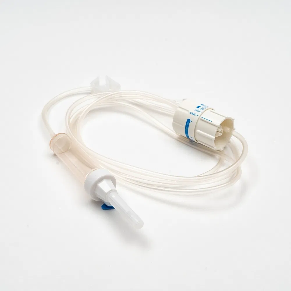 Conjunto de Infusión I.V. Estéril y Preciso para Terapia Clínica del Paciente