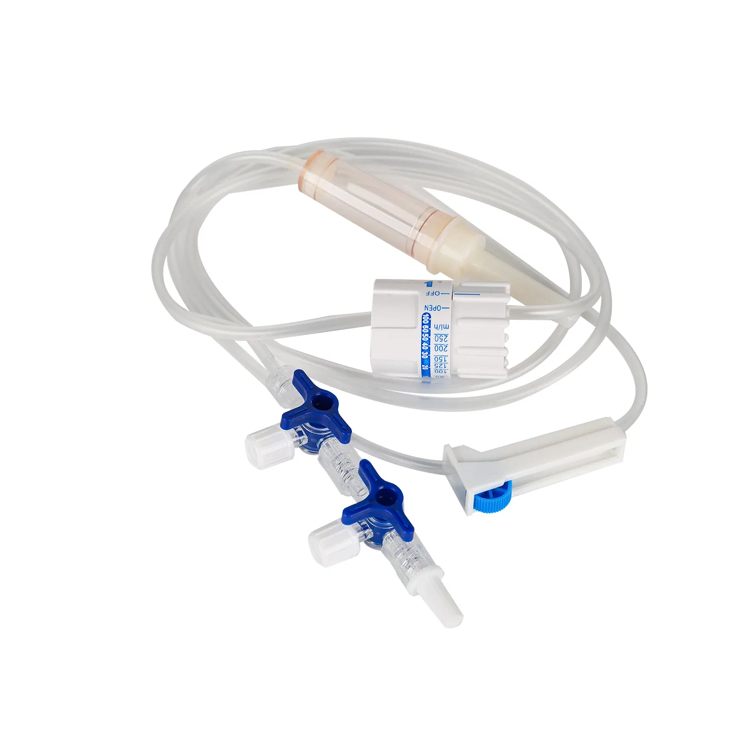 Conjunto de infusión desechable de calidad premium para uso médico