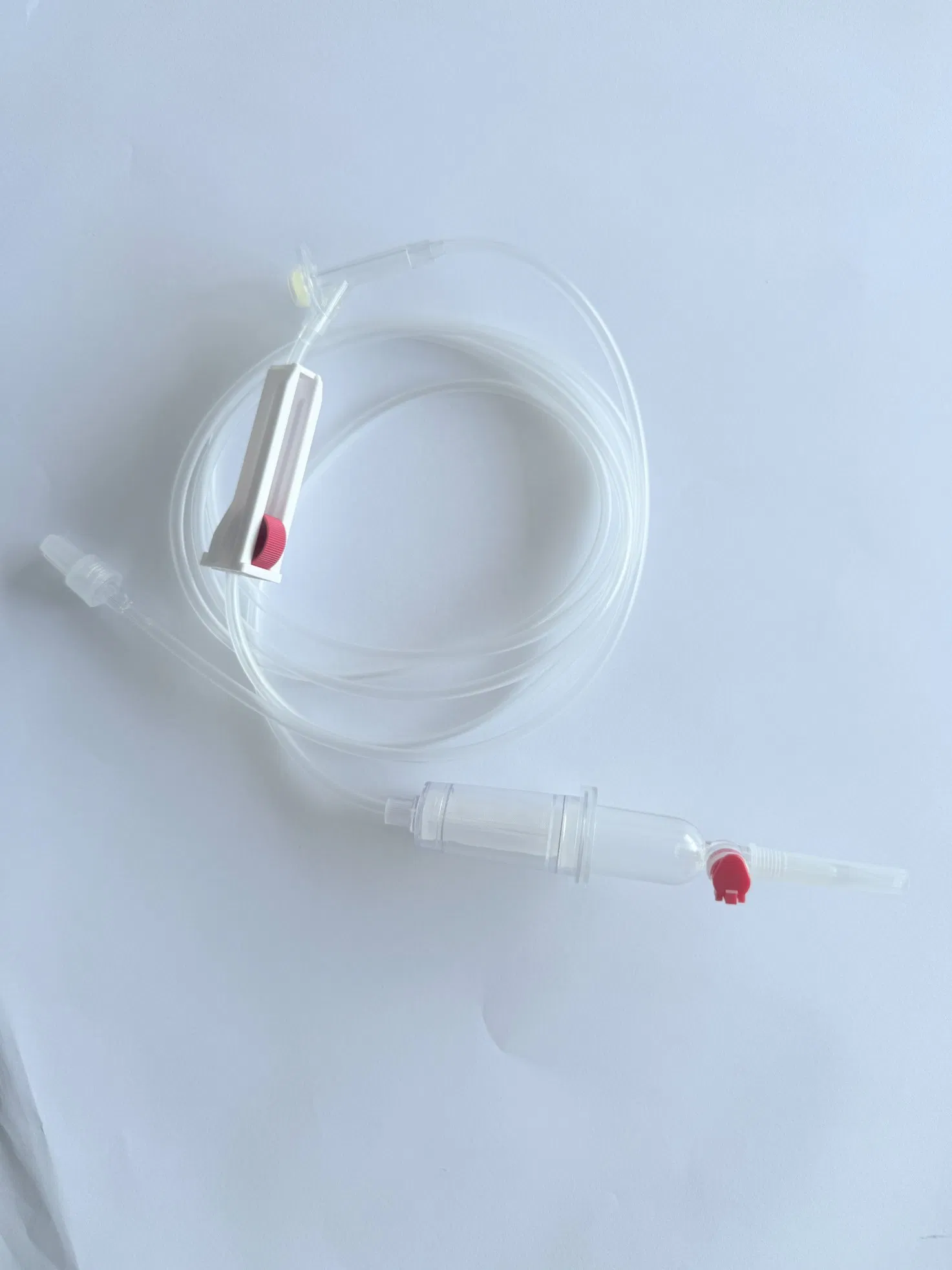 Kit de transfusión de sangre desechable premium con conector Luer Slip