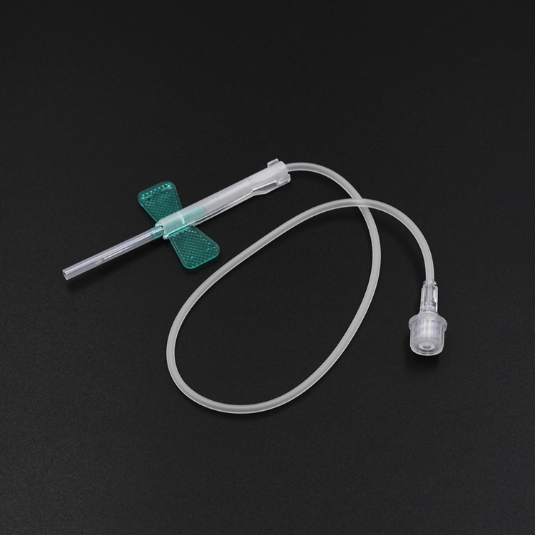 Conjunto de aguja mariposa intravenosa desechable para infusión