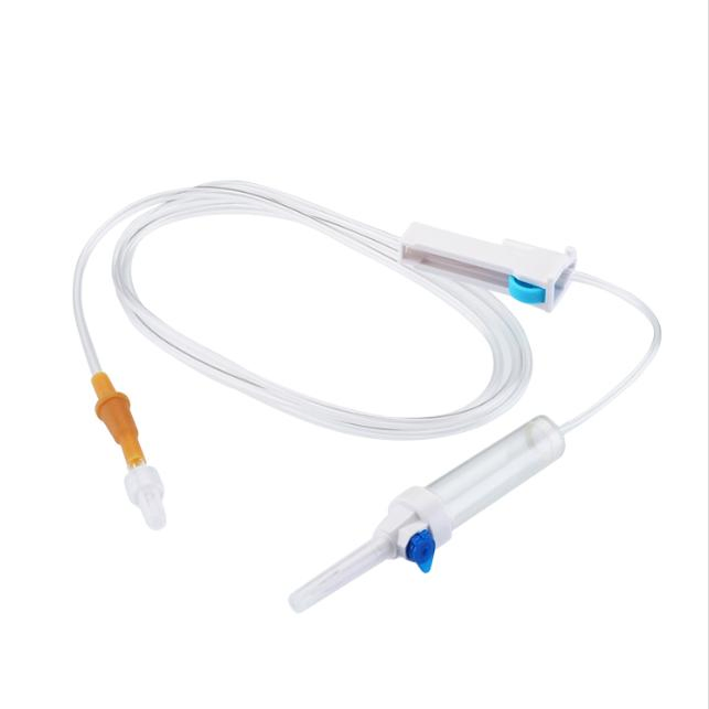 Equipo desechable médico conjunto de infusión intravenosa CE ISO