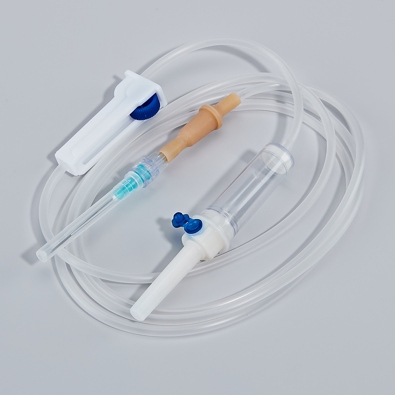 Sistema de administración de infusión Buret IV de un solo uso sin DEHP médica Con filtro