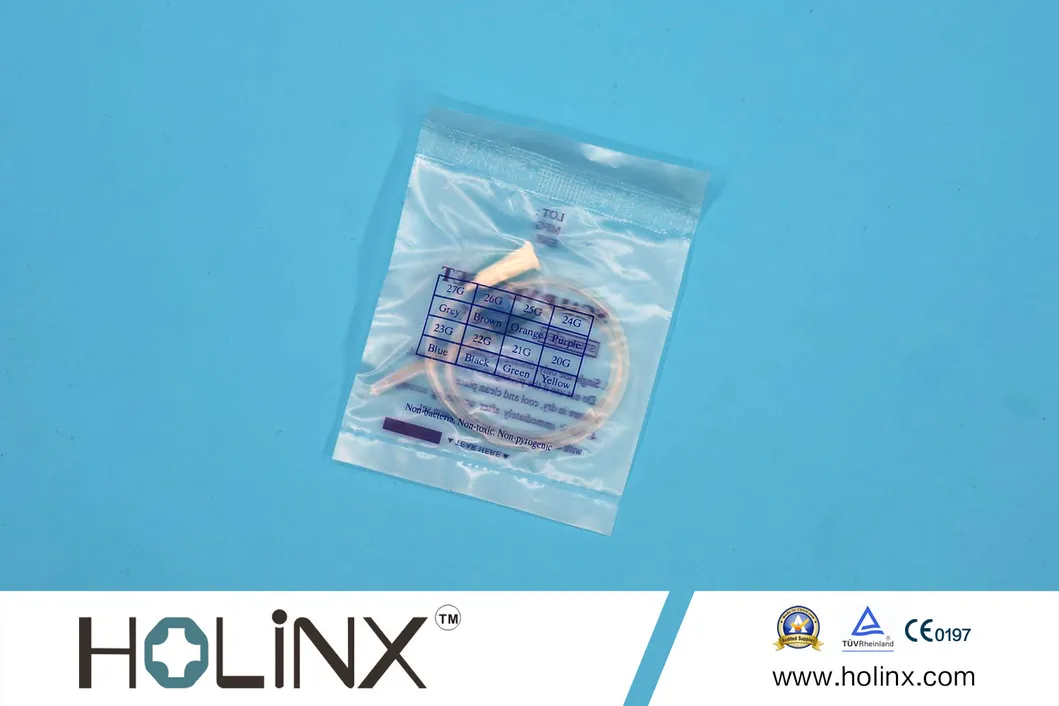 Conjunto de aguja de infusión de vena del cuero cabelludo de seguridad