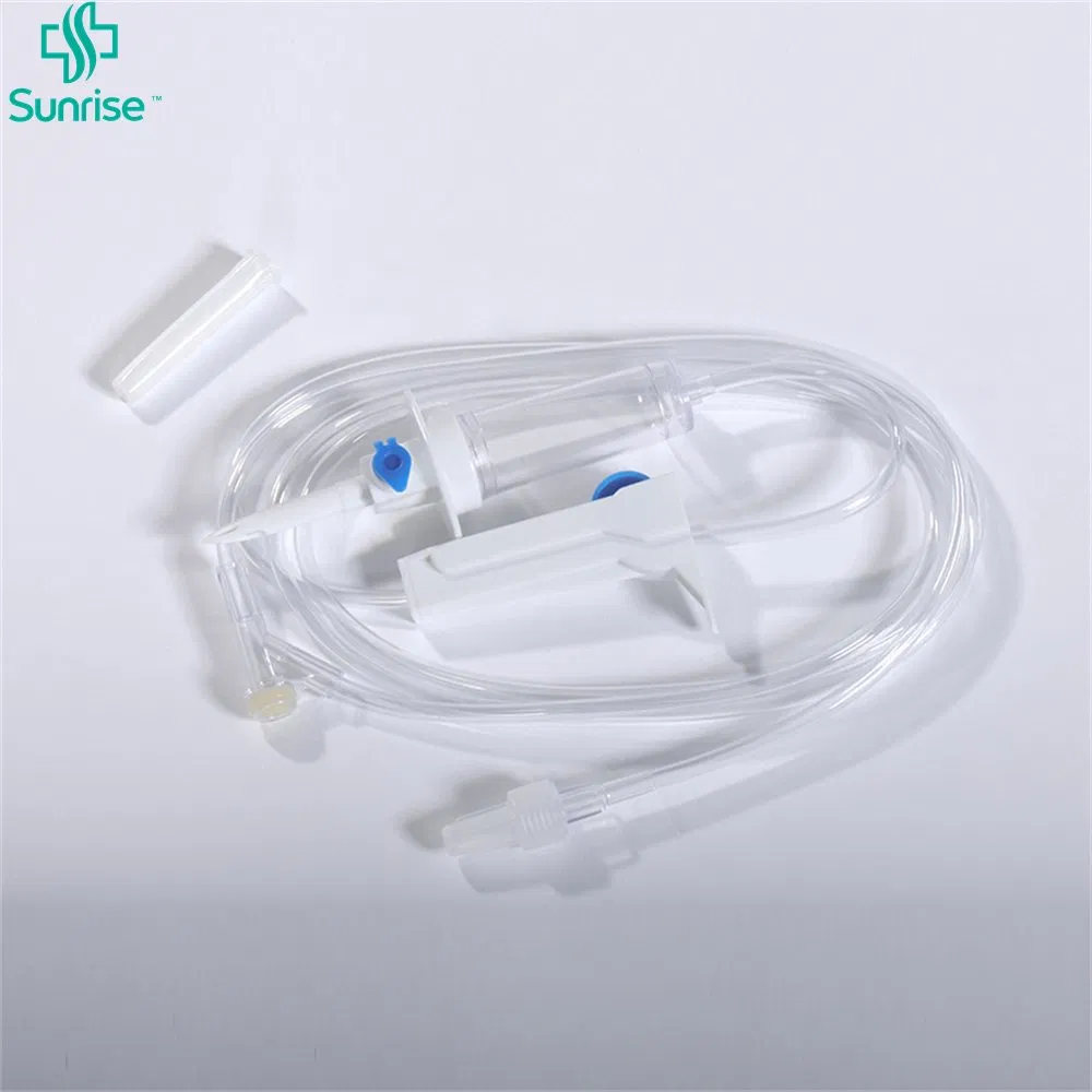 Conjunto de infusión IV de inyección de glucosa líquida básica regular estéril y desechable