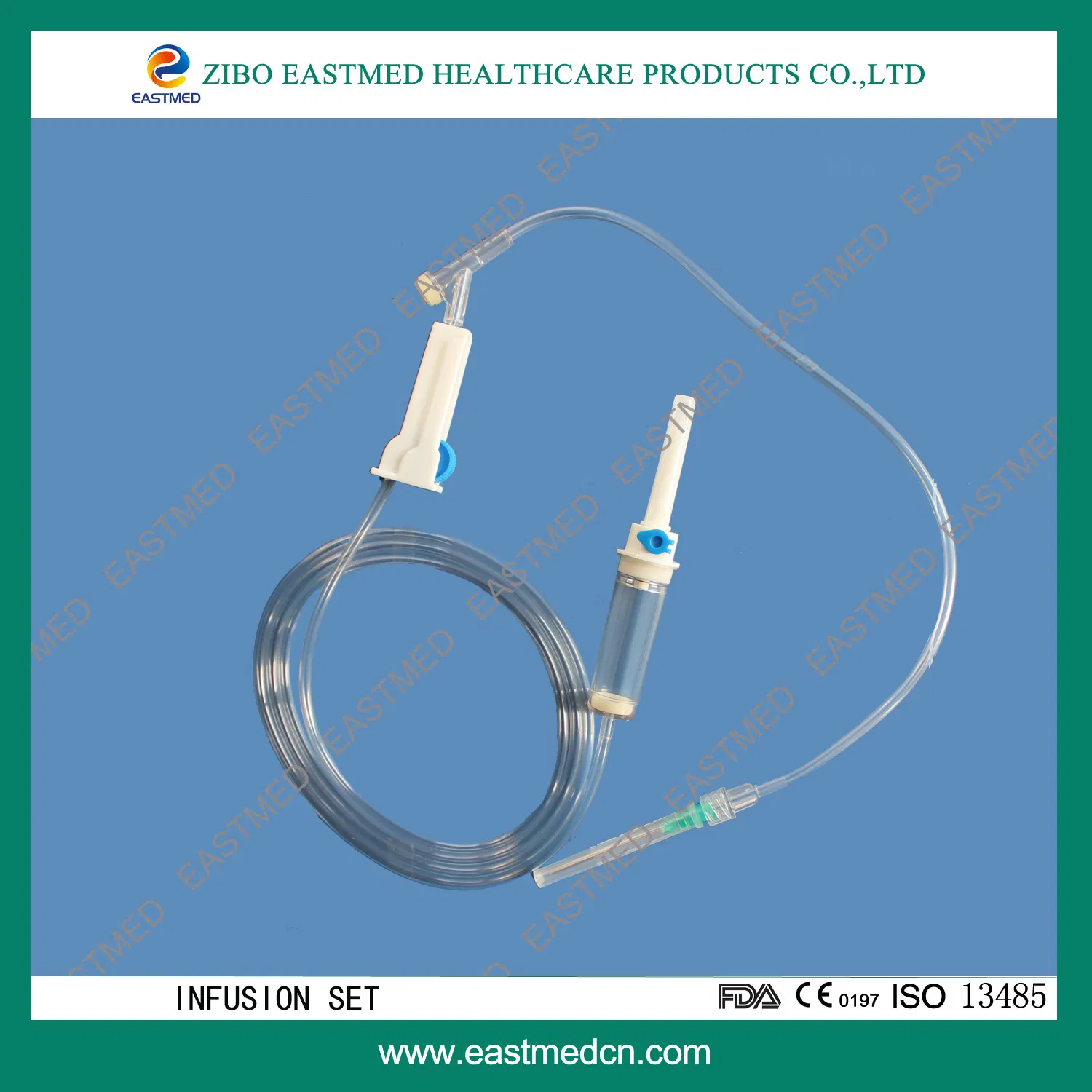 Disposable Medical PVC Infusion Set with Sterile Safety IV Needle