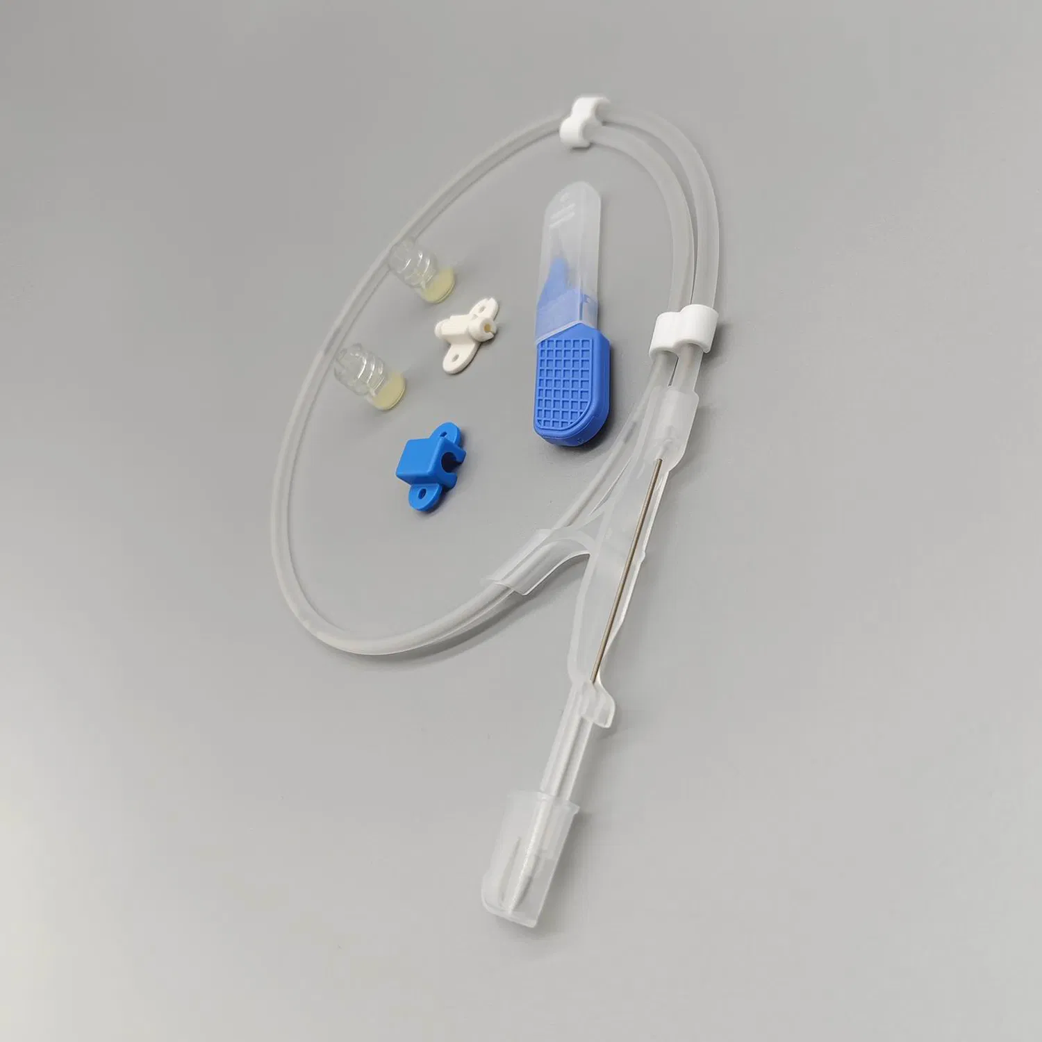Suministro médico Doble Lumen Central Venous Kit catéter en varios Longitudes