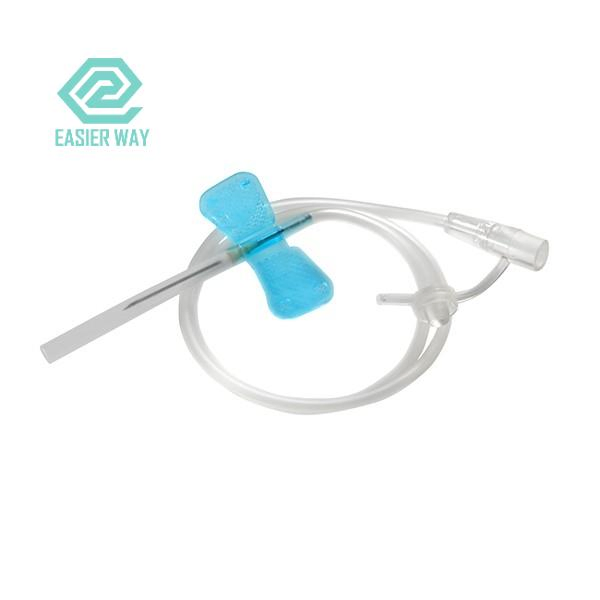 Conjunto de infusión de vena del cuero cabelludo pediátrico de seguridad