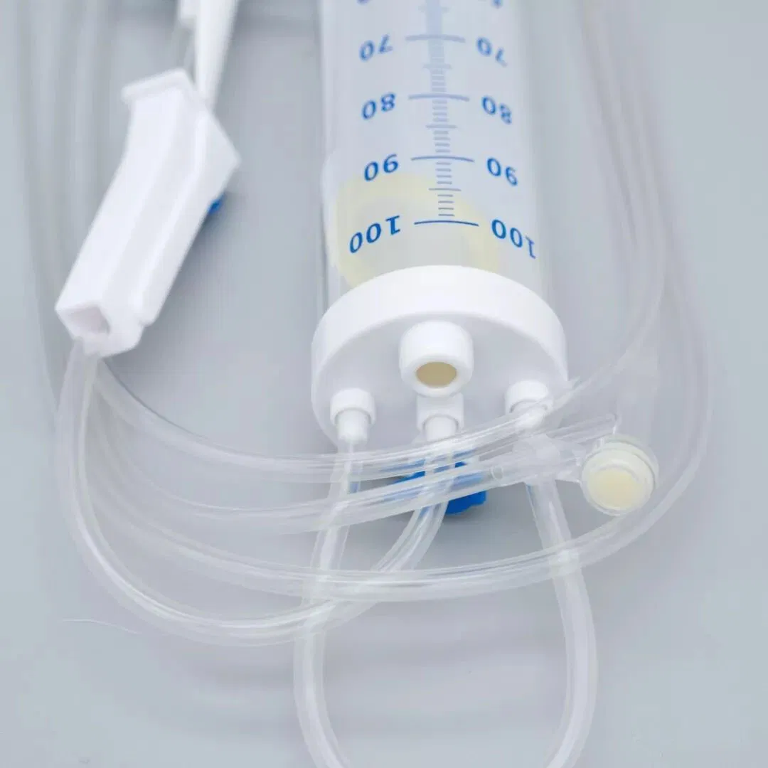 Conjunto de infusión con bureta microgotas 100ml 150ml