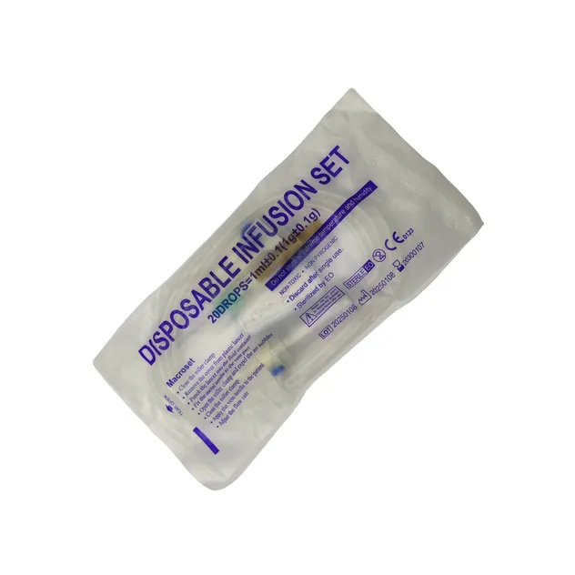 Conjunto de Infusión Desechable 2