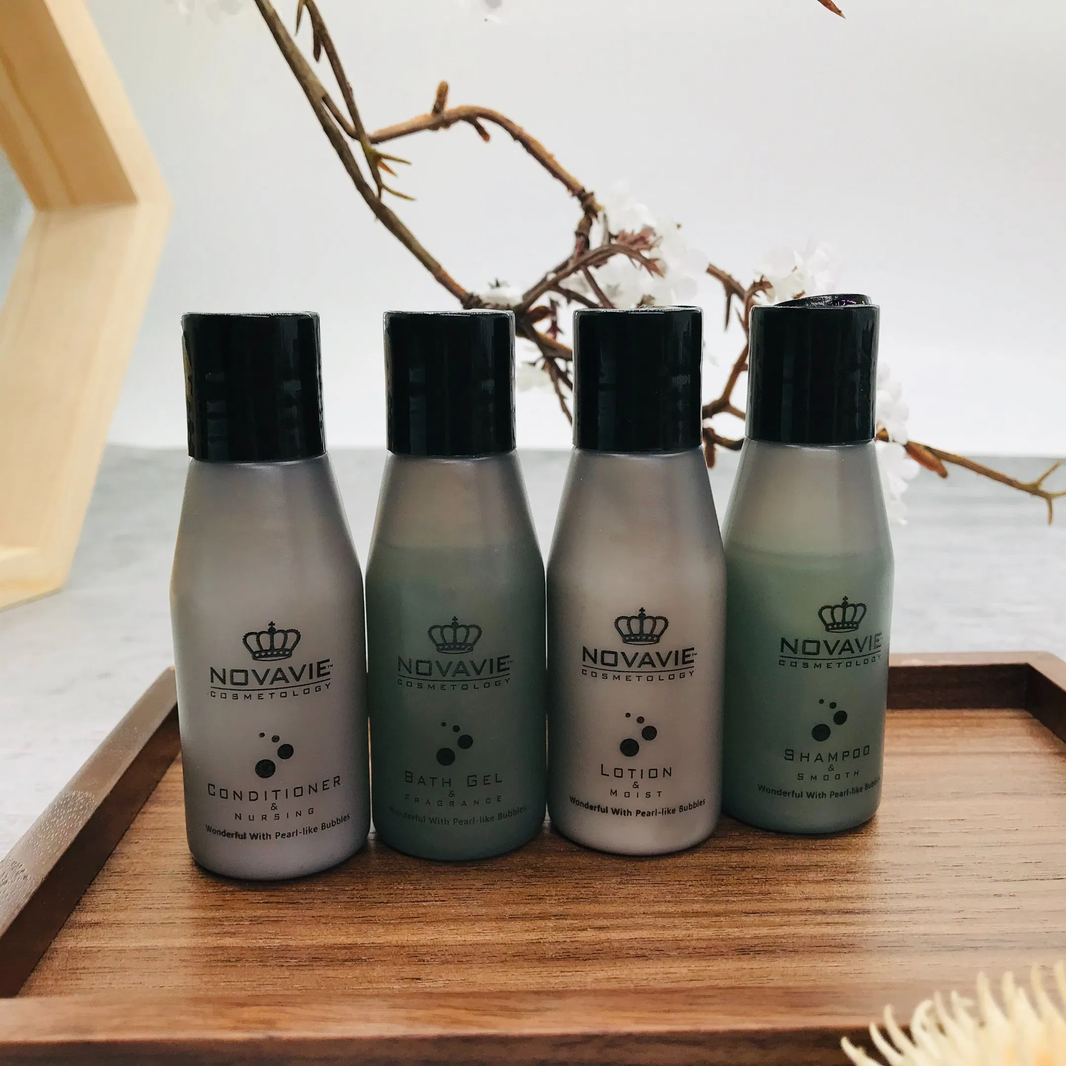 Kit de baño de lujo desechable premium para huéspedes de hotel