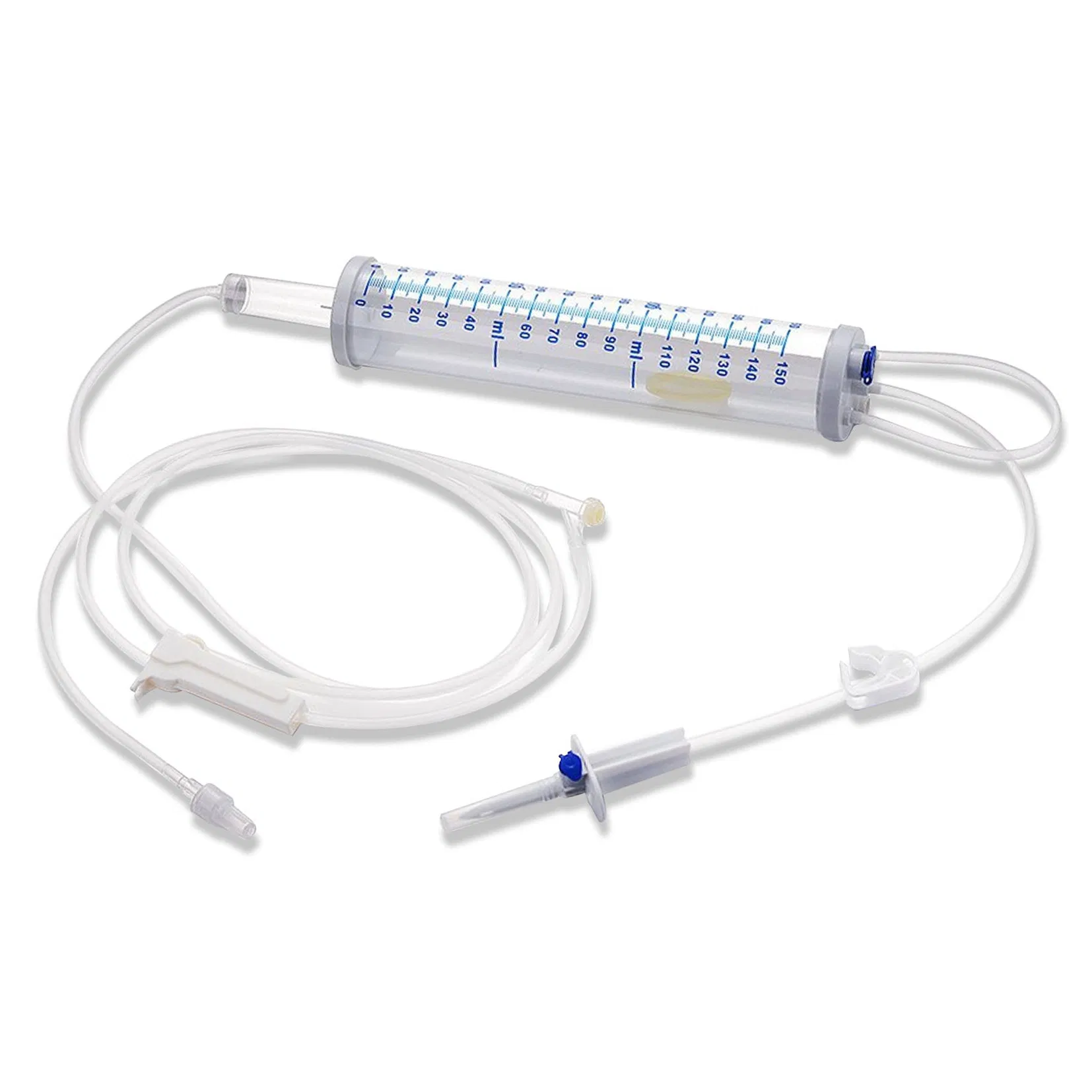 Conjunto de infusión de bureta IV desechable estéril médica