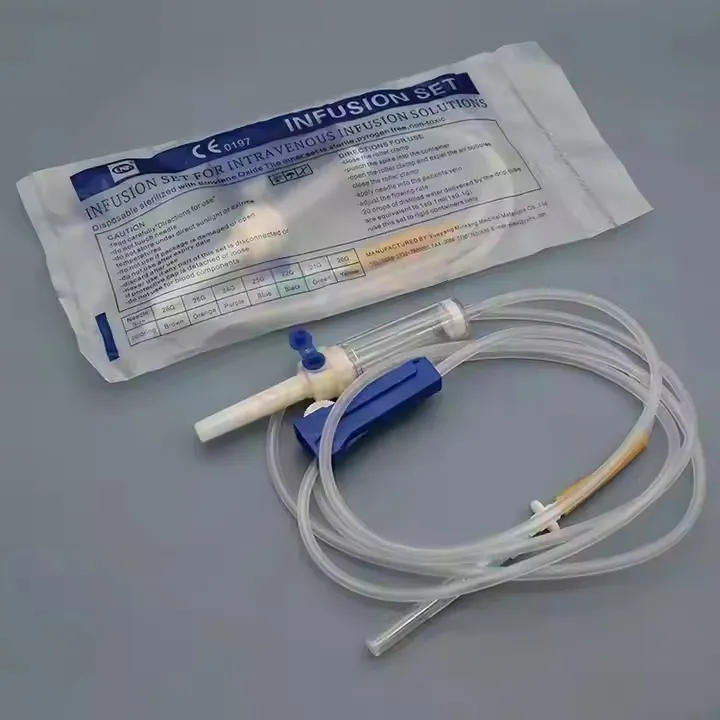 Juego de infusión desechable