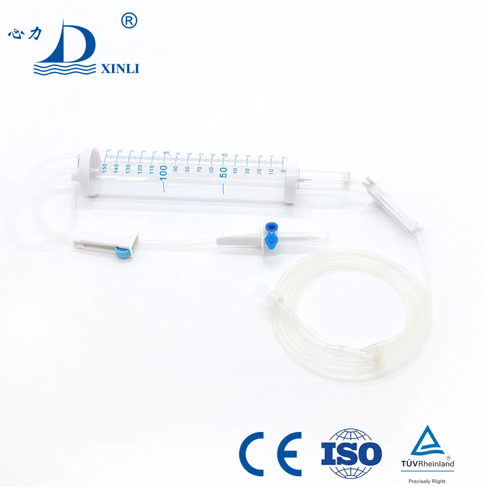 Conjunto de infusión estéril desechable CE ISO para pediatría tipo microgotero con bureta