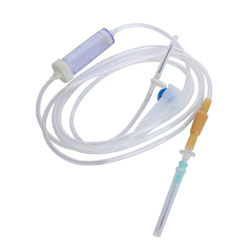 Juego de infusión IV desechable de micro goteo, juego de bureta desechable pediátrico con micro goteo