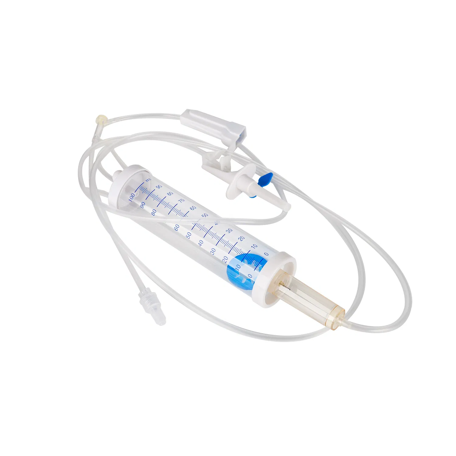 Set de infusión de bureta para un solo uso