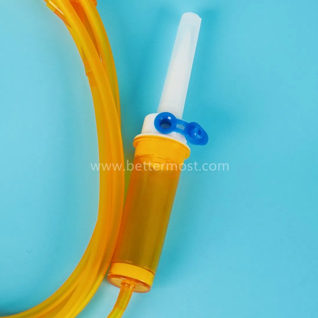 Bm® Juego de Infusión de Alta Calidad y Desechable con Protección Médica de Luz ISO13485 CE
