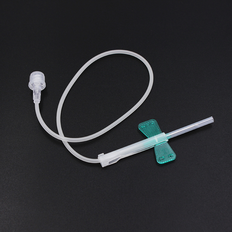 Conjunto de aguja mariposa intravenosa desechable para infusión