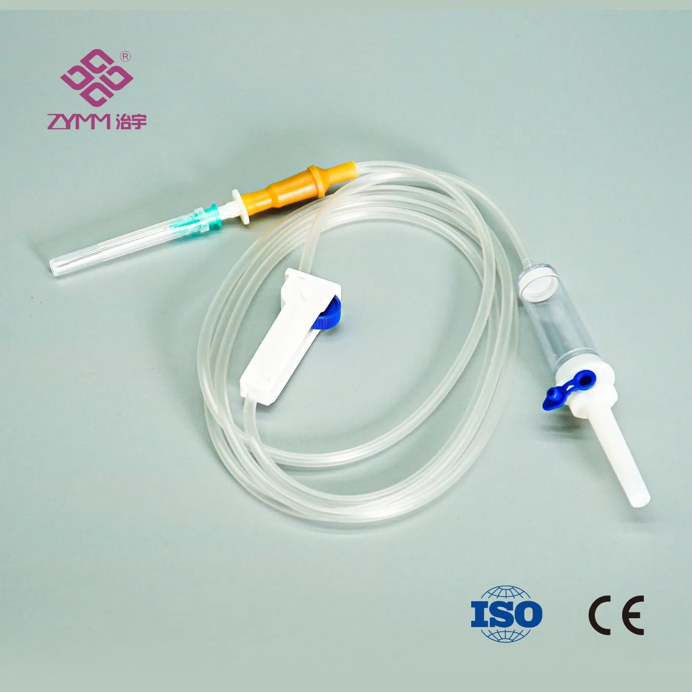 Juego de infusión estéril tipo bureta desechable IV con filtro para venas del cuero cabelludo con CE SGS ISO del fabricante para uso hospitalario