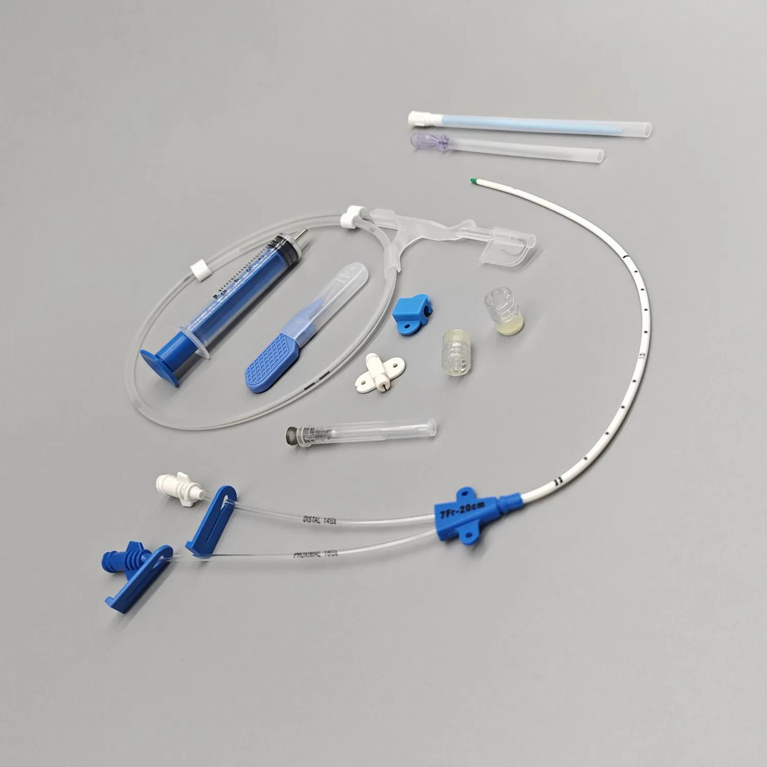 Kit de CVC de lumen único de suministro médico con hoja de cirugía