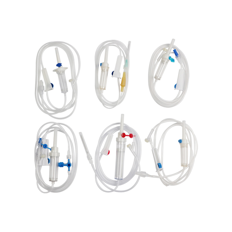 Conjunto de infusión de precisión para suministro médico IV