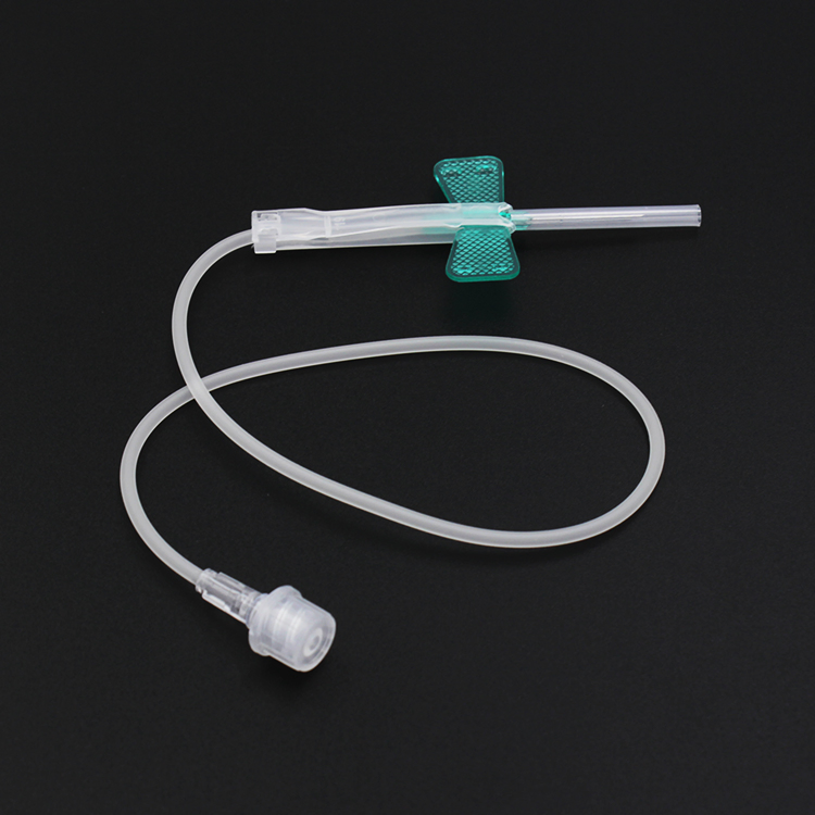 Conjunto de aguja mariposa intravenosa desechable para infusión