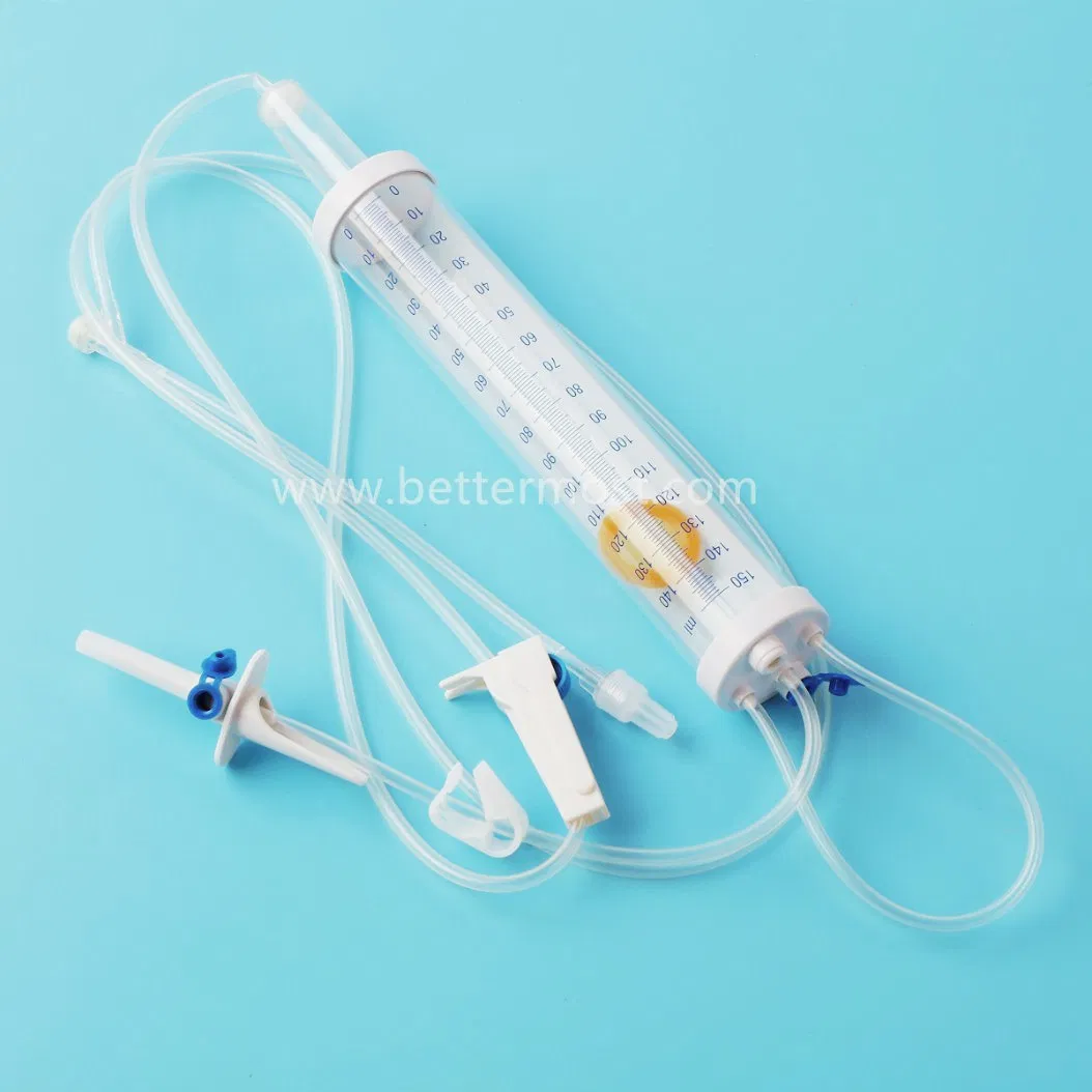 Juego de Infusión Bureta Estéril de Alta Calidad Desechable para Pediatría 60 Gotas