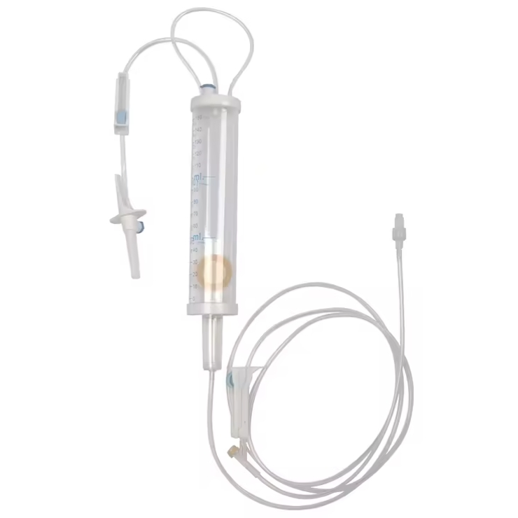 Conjunto Volumétrico Pediátrico para Infusión en Niños ISO13485 Personalizado de Fábrica
