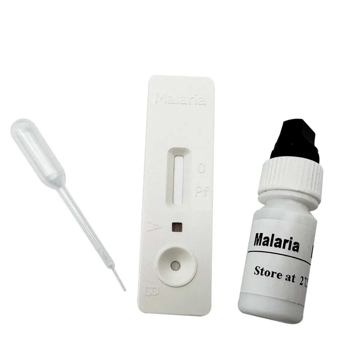 Kit de prueba de malaria desechable fácil de operar con CE para uso en casa