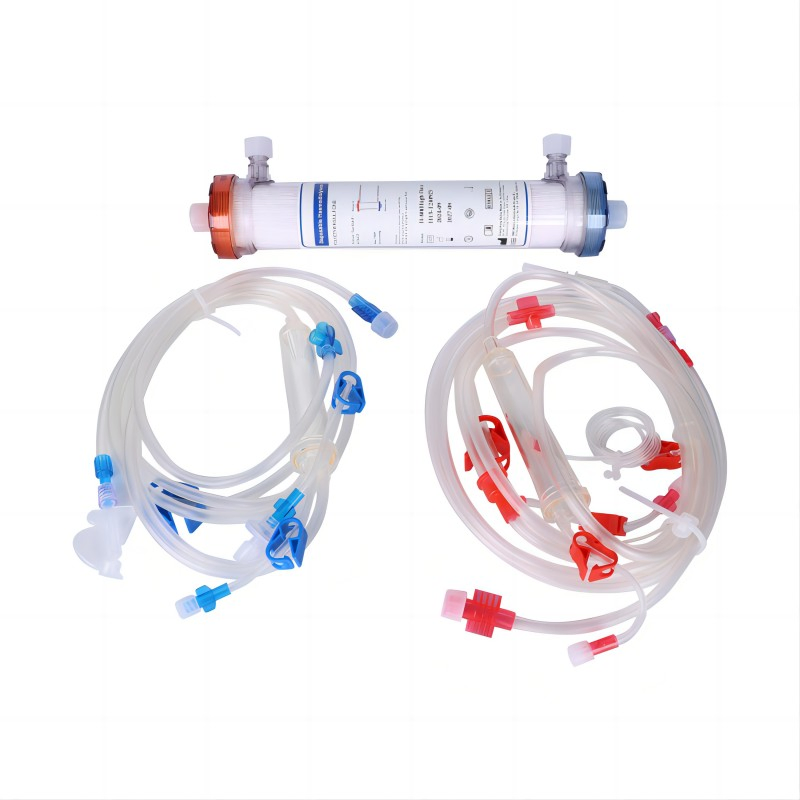 Conjunto de tubos de sangre para hemodiálisis de suministro médico