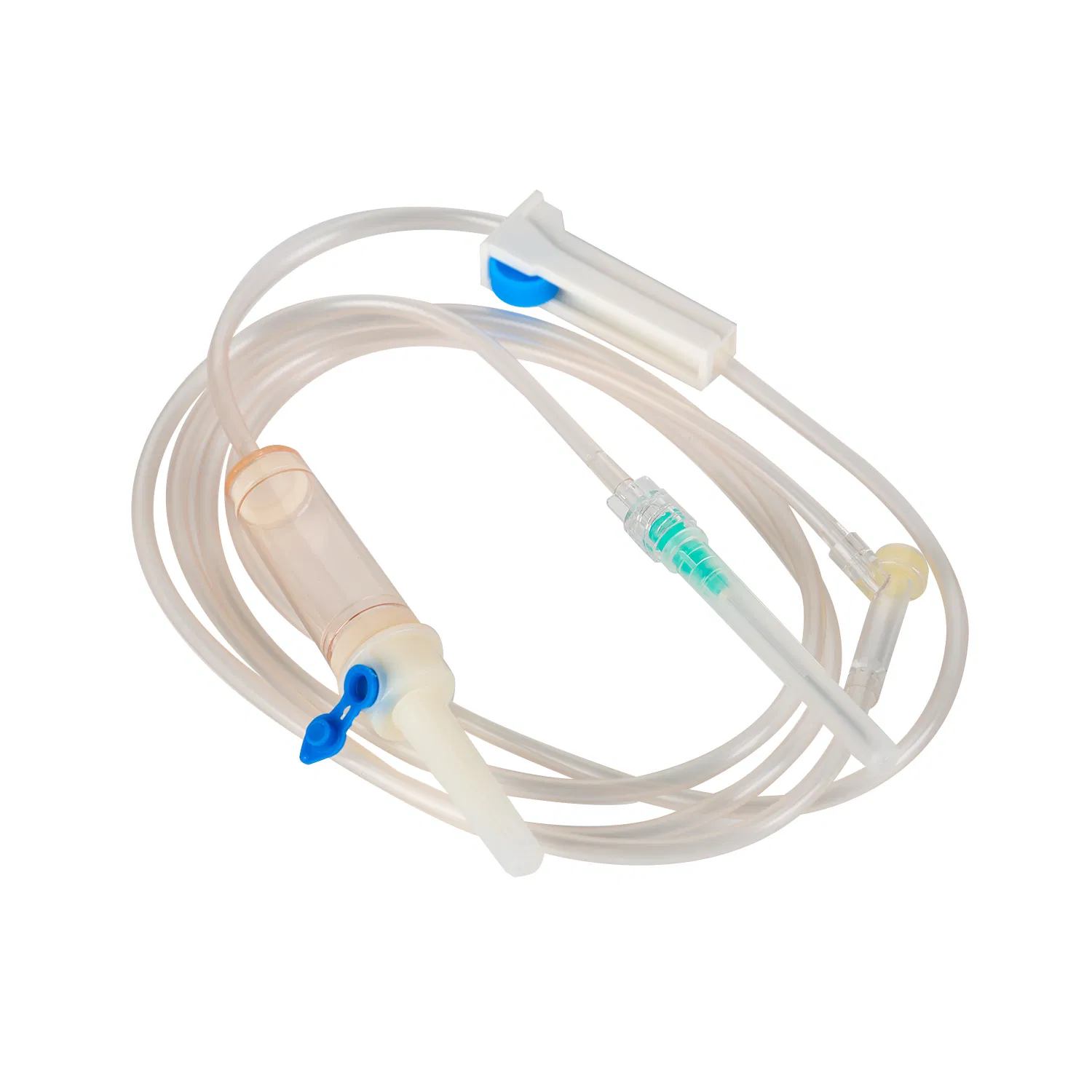 Conjunto de infusión desechable de calidad premium para uso médico