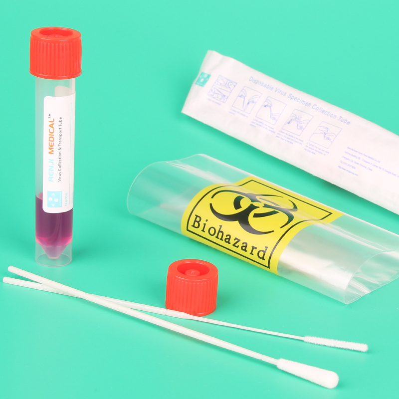 Consumibles médicos para uso clínico kit VTM desechable