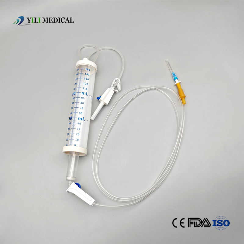 Fábrica médica china de alta calidad suministra juego de infusión IV desechable, equipo quirúrgico, juego de infusión pediátrico desechable con aguja