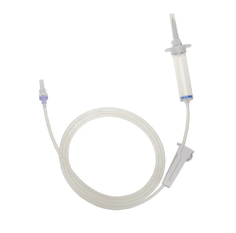 Conjunto de administración de infusión de filtro preciso de líquido de parada automática, conjunto de infusión de micro goteo