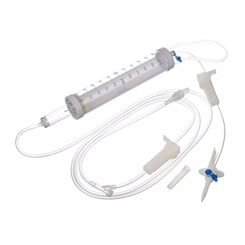 Set de infusión pediátrica