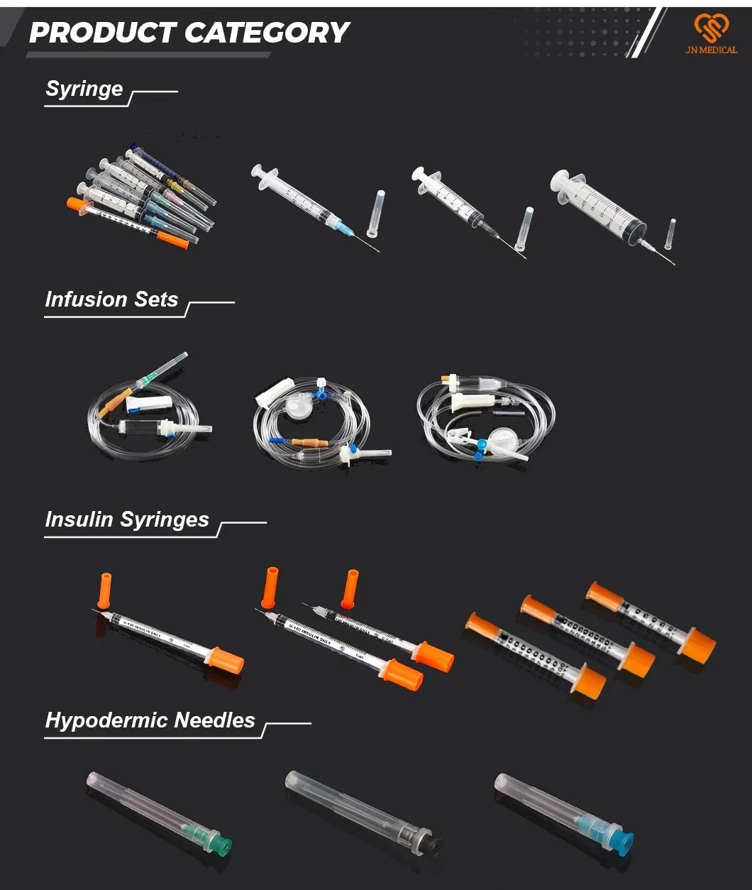 Componentes de infusión