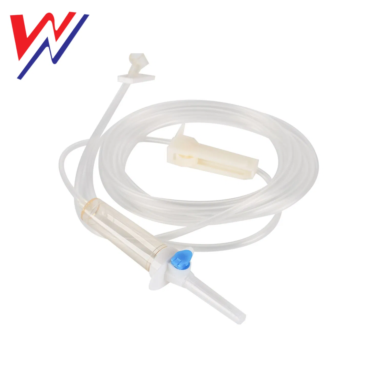 Conjunto de infusión premium con características de seguridad mejoradas para un uso seguro