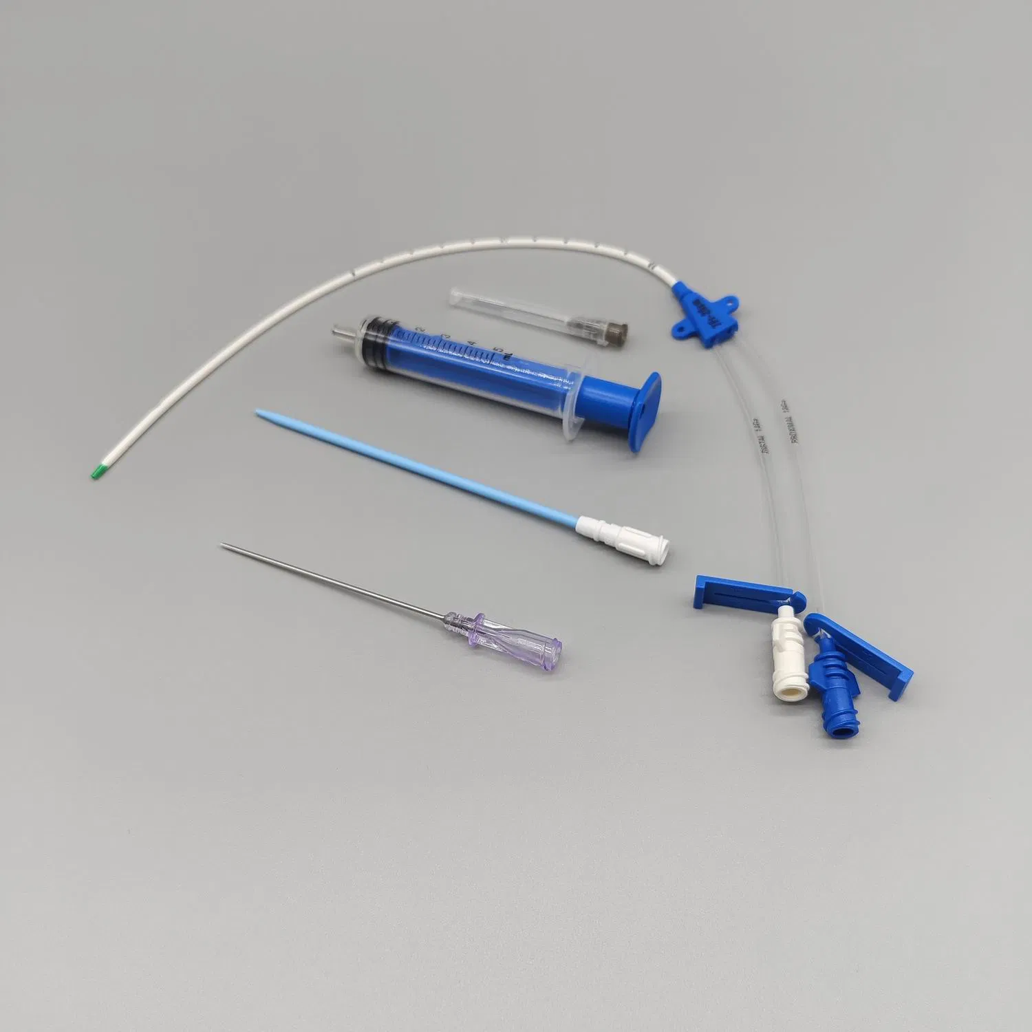 Kit de Catéter Venoso Central Triple Lumen Premium para Cuidado Respiratorio