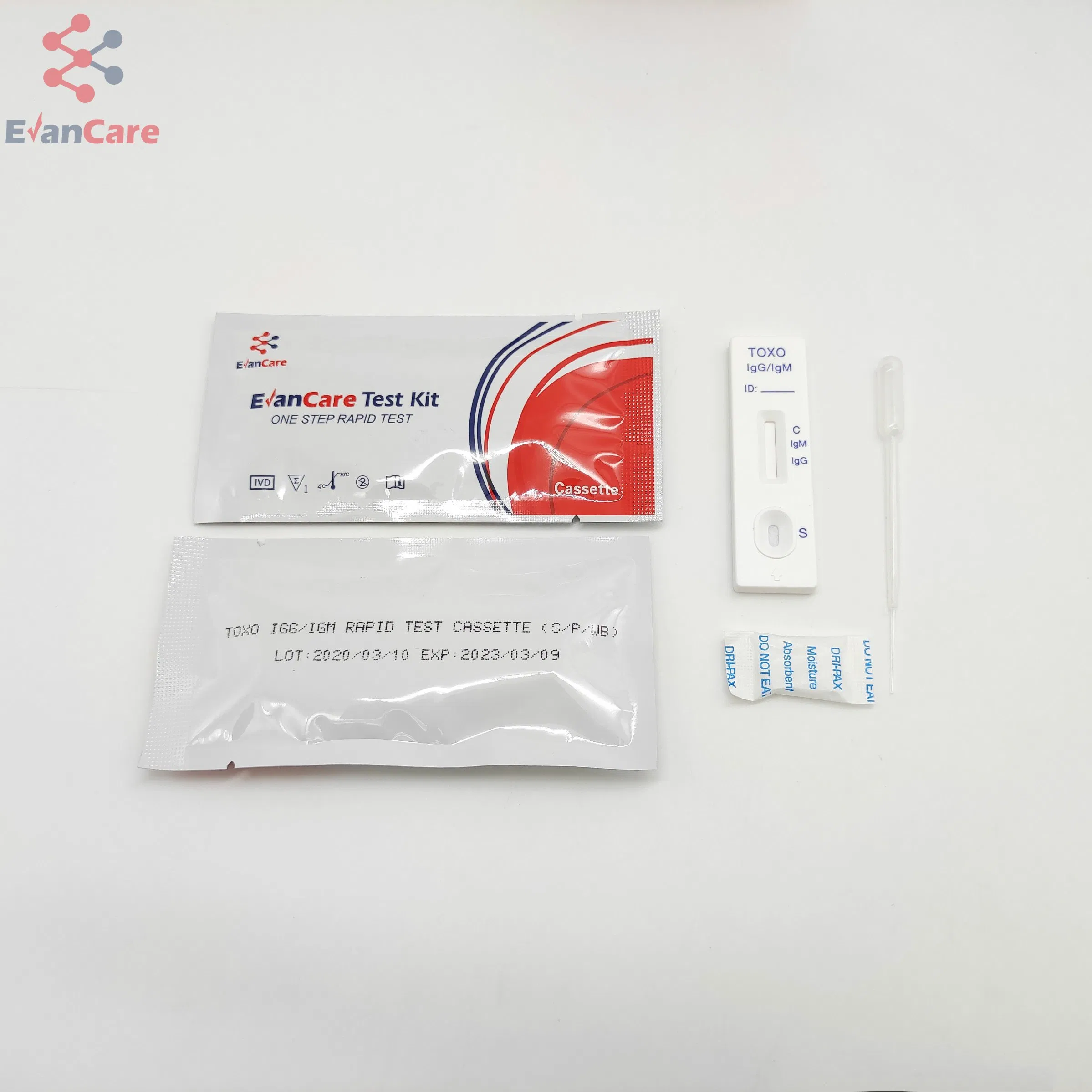 Prueba Toxo Prueba Toxo Popular Toxoplasma Kit de Prueba Rápida Toxo AG