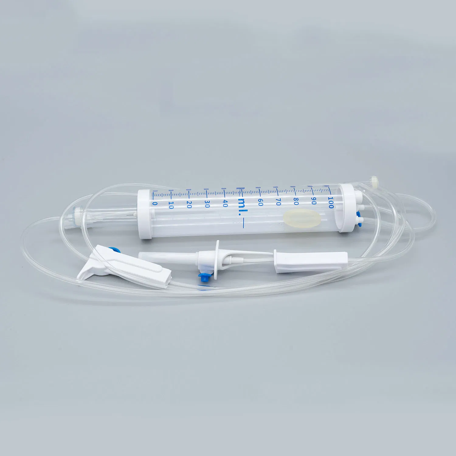 Conjunto de infusión de calidad con alimentación por gravedad 100&150ml bureta